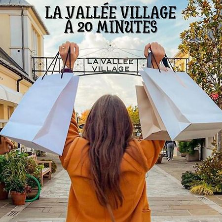 Calme Absolu, Terrasse Et Parking Entre Paris Et Disney Vaires-sur-Marne Exterior foto